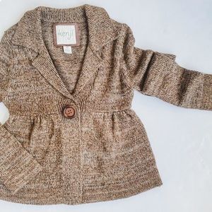 Beautiful Kenji Peplum Cardigan